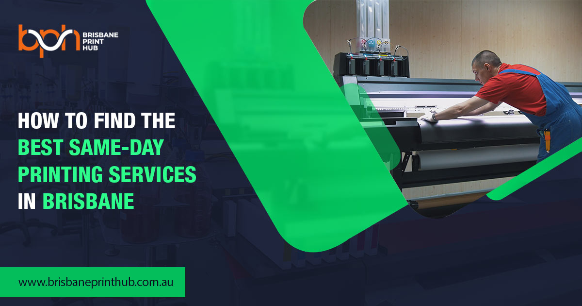Choose the Best Printing Services in Brisbane
