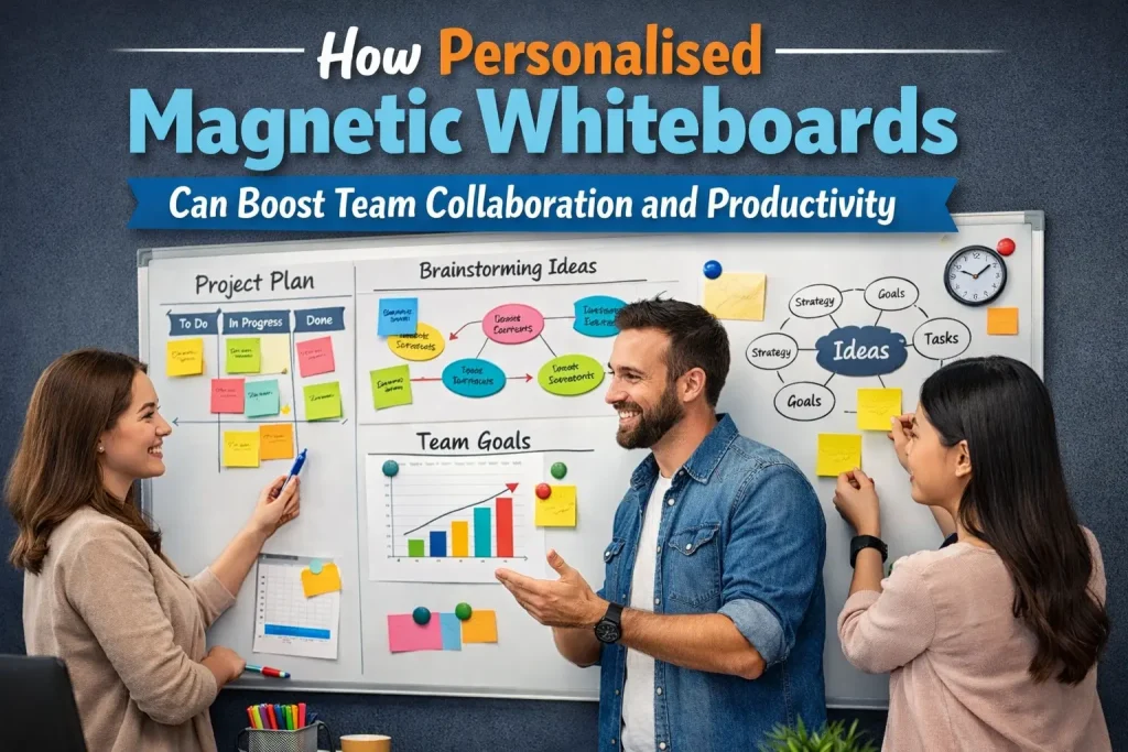 How Personalised Magnetic Whiteboards Can Boost Team Collaboration and Productivity